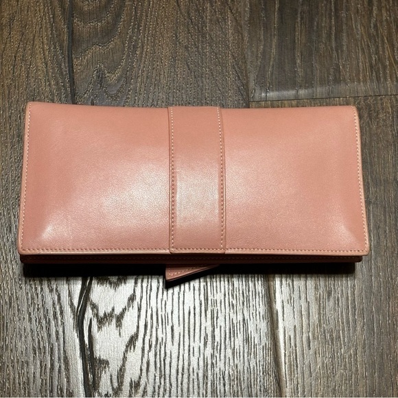 CARTIER Trinity Leather Bifold Long Wallet Rose pink Ladies - Picture 8 of 16